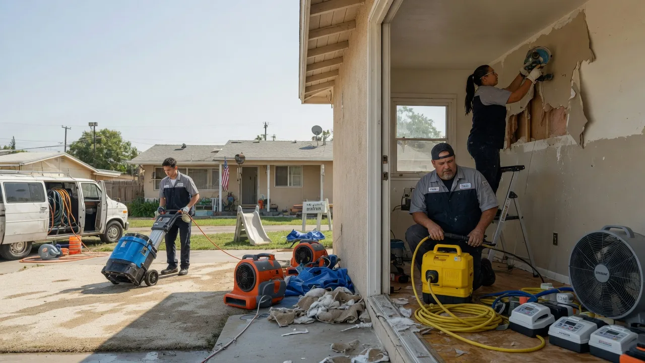 Water Damage Restoration in Valley Springs, CA near me